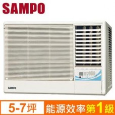 SAMPO聲寶5-7坪定頻右吹窗型冷氣(AW-PA36R)